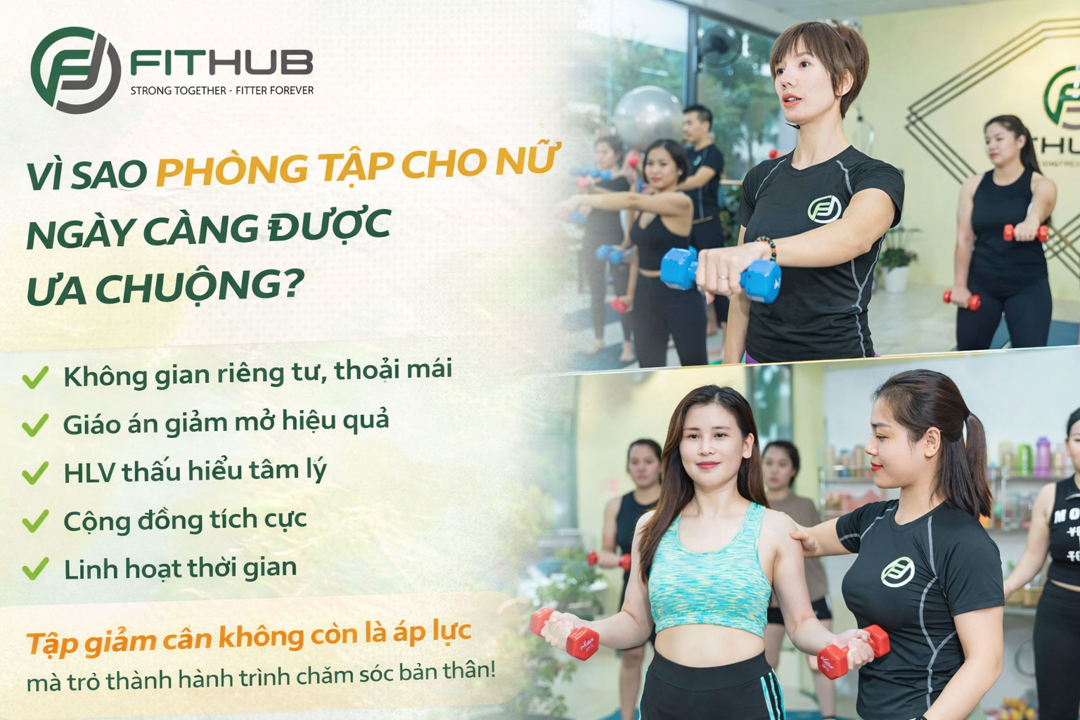 Vì sao phòng tập dành riêng cho nữ ngày càng được ưa chuộng?